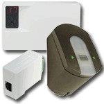 ekey net S set with wall-mounted finger scanner