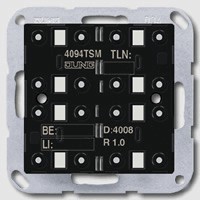 Universal push-button module with integrated BCU, 4-gang