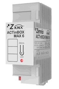 Zennio ACTinBOX MAX6 Multifunktionsaktor  6 Ausgänge 10A