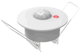 Zennio KNX Motion-Sensor DETEC, polarweiß